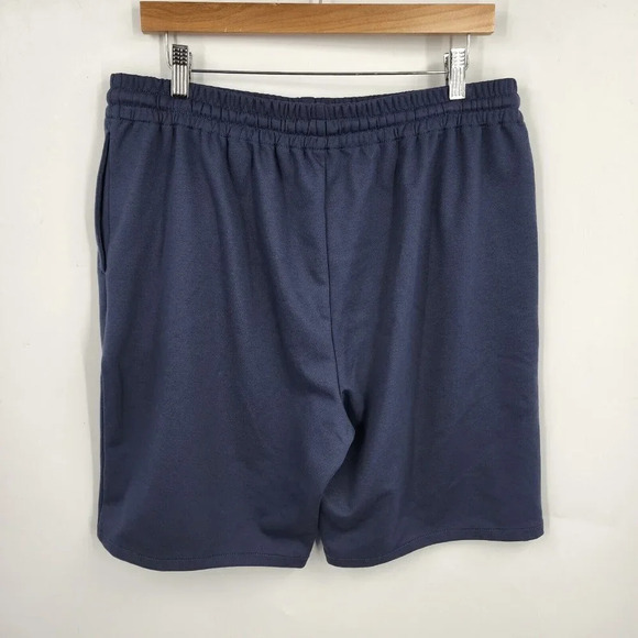 PAIGE‎ Bodhi Drawstring Pull On Sweat Shorts Navy Blue Men's Size L NWT - Picture 3 of 11